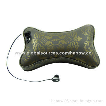 Bluetooth car pillow for hands-free call, 2014 new gained environmental product with non-stop power